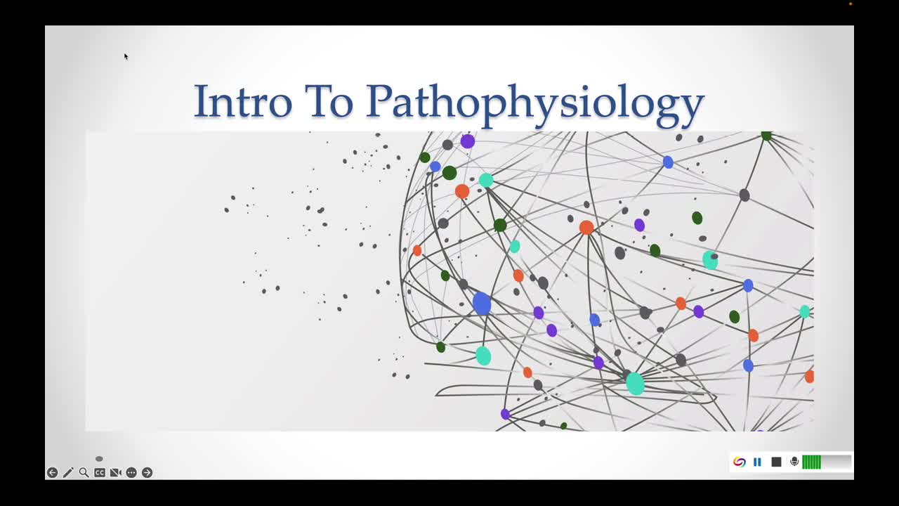 1 - VO - Introduction to Pathophysiology | Lumina Media Player
